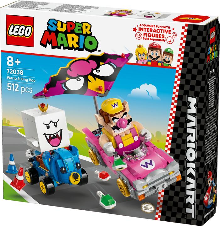 Produktbild LEGO Mario Kart – Wario & König Buu Huu (72038, LEGO Super Mario)