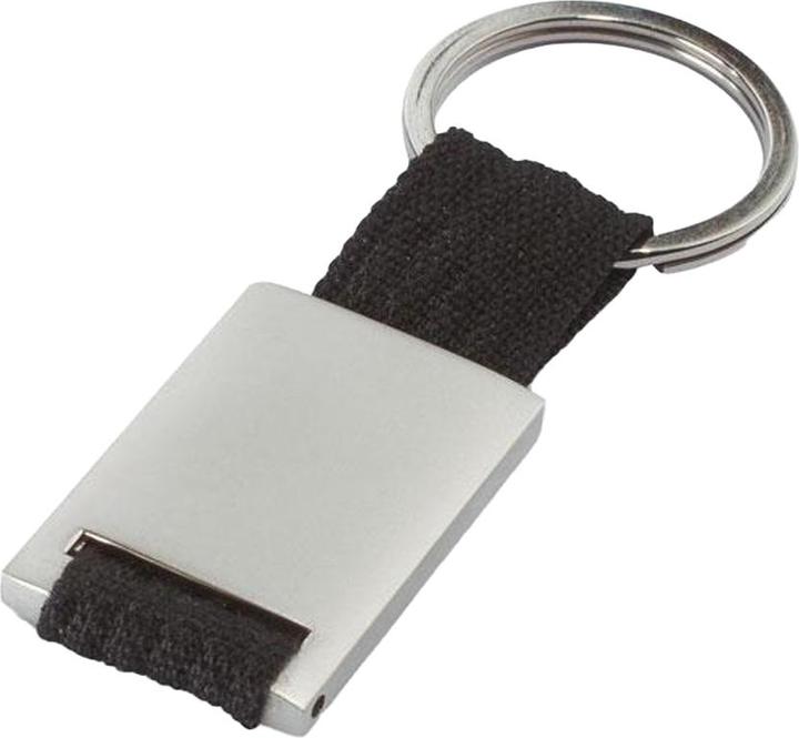 Actual product image MidOcean Tech Rectangular Metal Keyring