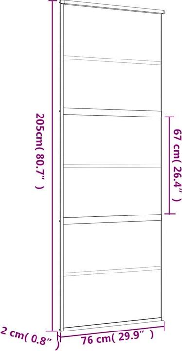 Image du produit vidaXL Schiebetür