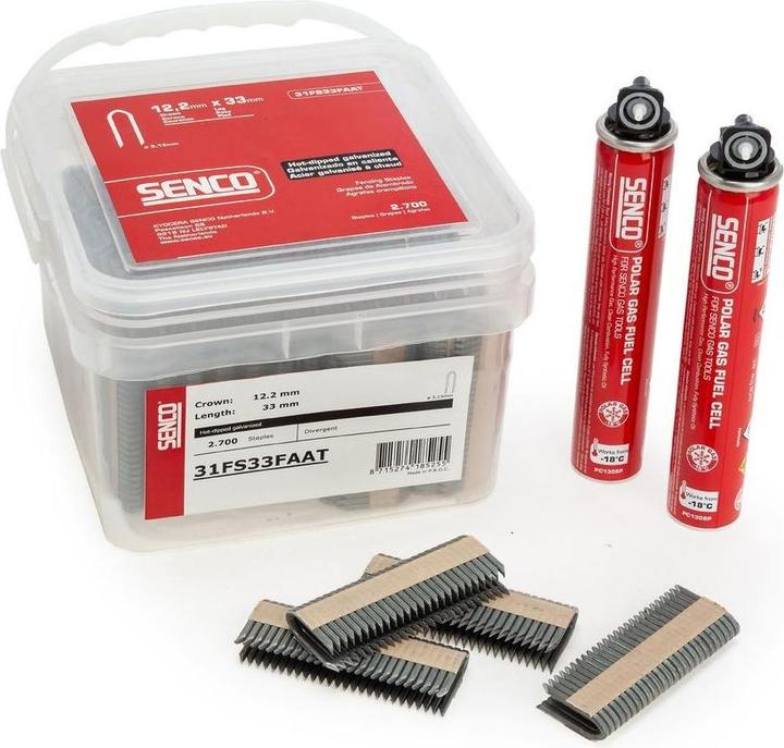 Actual product image Senco Zubehör 31FS33FAAT Zaun nicht verzinkt 33 mm 2700 Stück