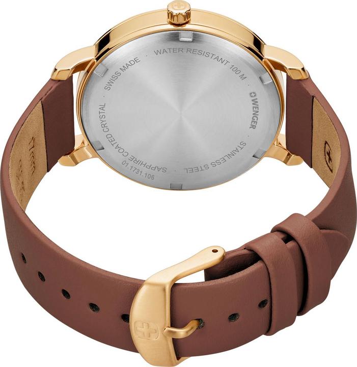 Immagine prodotto Wenger Metropolitana Donnissima (Orologio da polso analogico, Fatto in Svizzera, 38 mm)