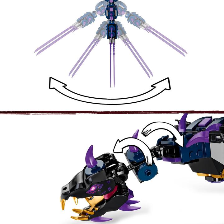 Produktbild LEGO Ninjago - Der Drache des Overlord (71742, LEGO Ninjago, LEGO Seltene Sets)