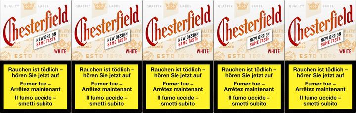 Image du produit Chesterfield Blanc (10 pcs)