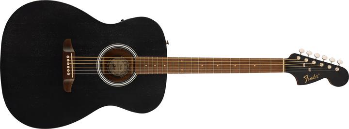 Produktbild Fender Monterey Standard WN Black Top elektrisch-akoestische westerngitaar met gigbag (Laminiertes Sapele)
