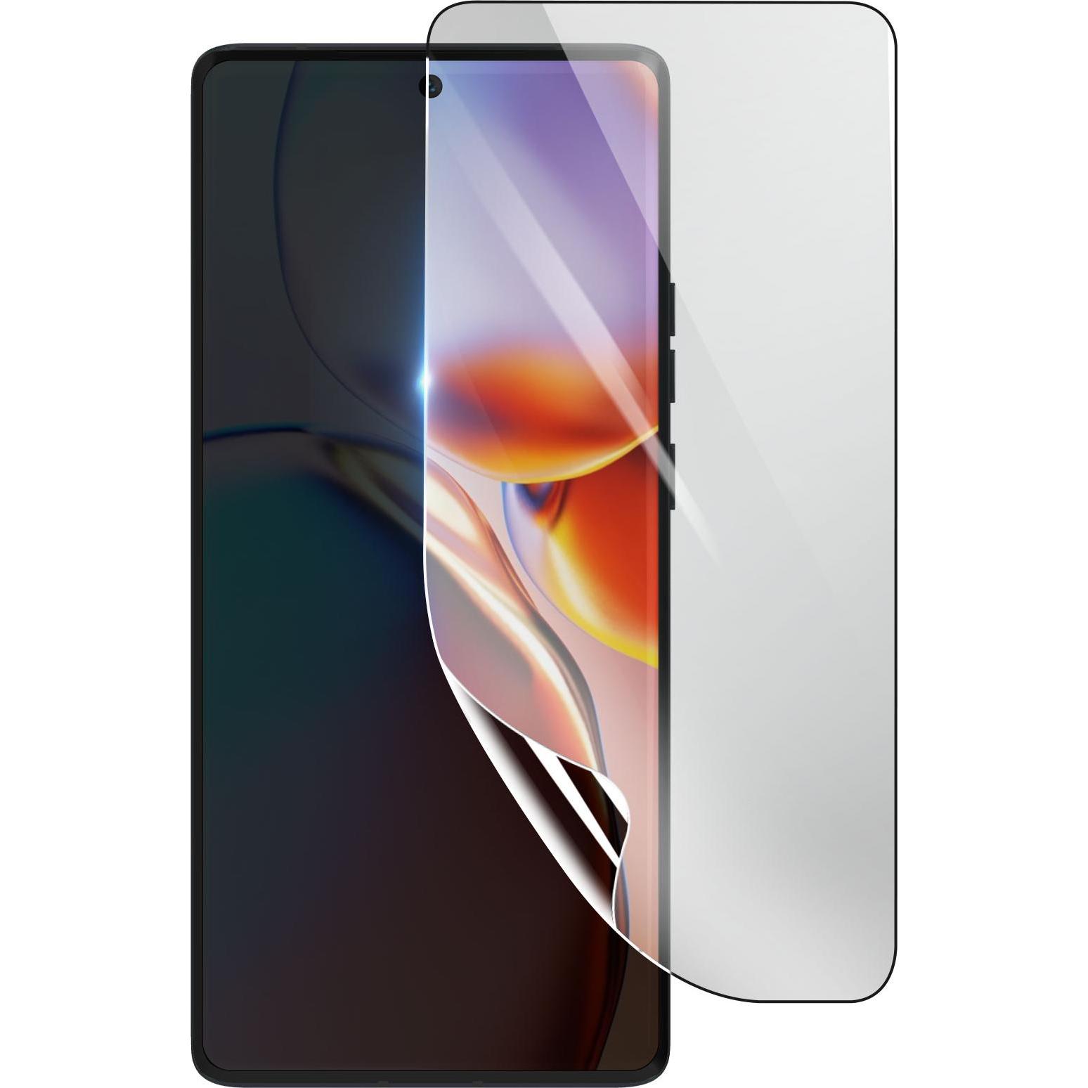 3MK Hydrogel Bildschirmfolie für Motorola Edge 40 Pro (1 Stück, Motorola Edge 40 Pro), Smartphone Schutzfolie, Transpare...