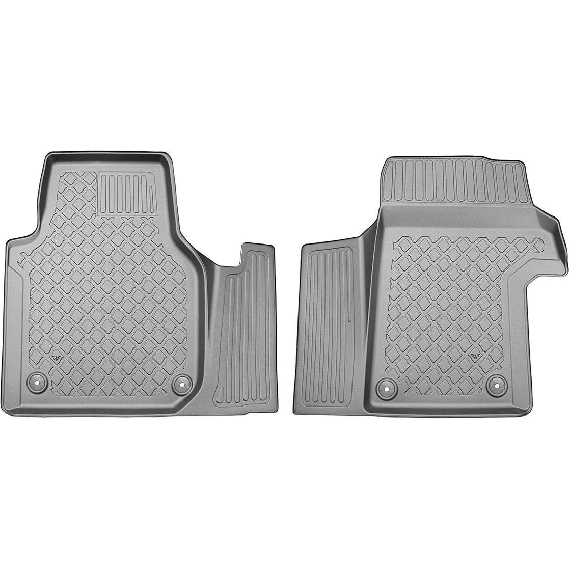 Aristar, Autoteppich, Allwetter Fussmatten für VW Crafter 2 und 3 Sitzer ab 03.2017 (1 Set à 3 Fussmatten)