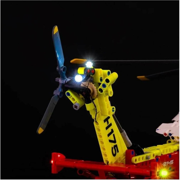 Image du produit Light my bricks Kit de lumière pour LEGO 42145 L’hélicoptère de secours Airbus H175