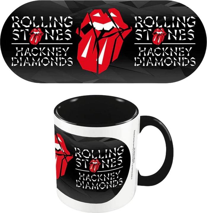 Actual product image The Rolling Stones Black Diamond Inner Two Tone Mug (315 ml)