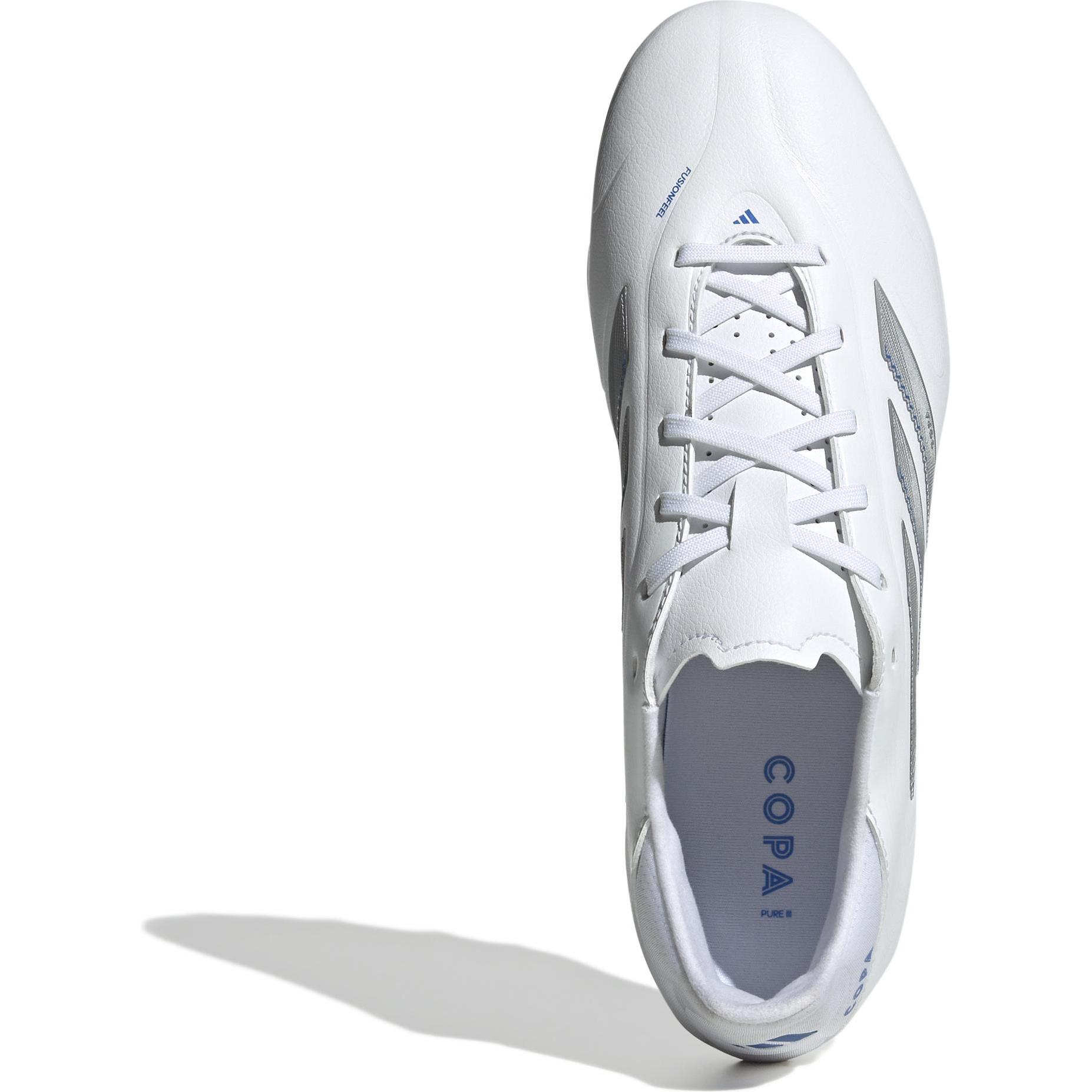 Thumbnail - adidas, Fussballschuhe, Copa Pure III Leagu FG/MG (43 1/3), Weiss