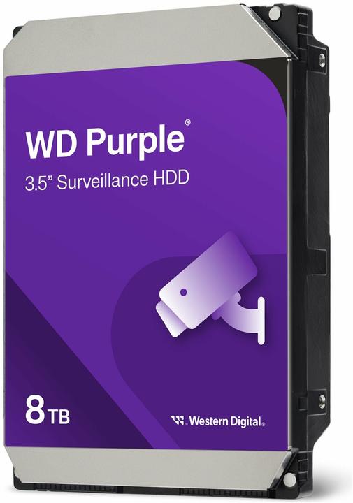 Image du produit WD Purple (8 To, 3.5", CMR)