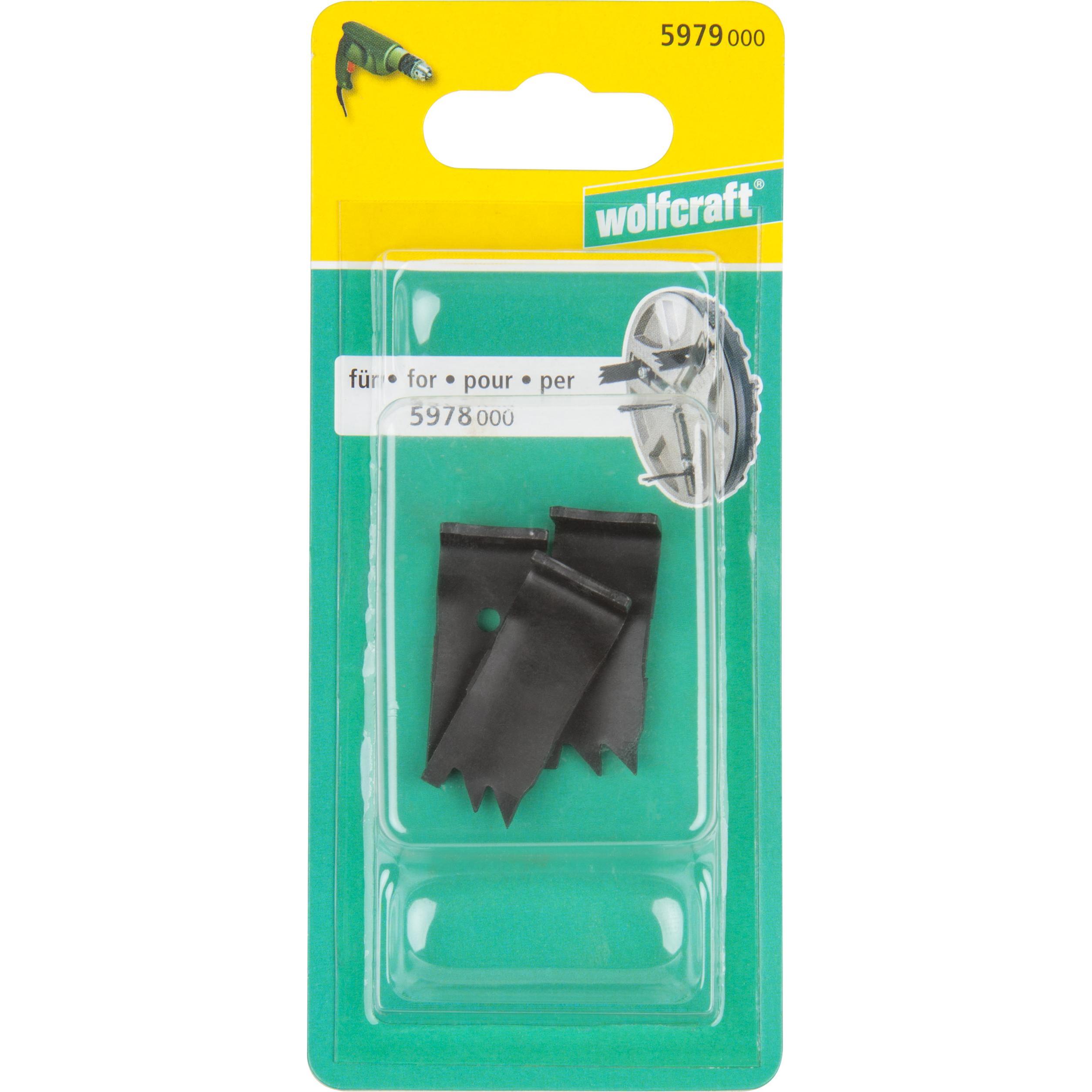 Thumbnail - wolfcraft, Lochsäge, 3 Ersatzschneiden für verstellbare Lochsäge (40 - 130 mm)