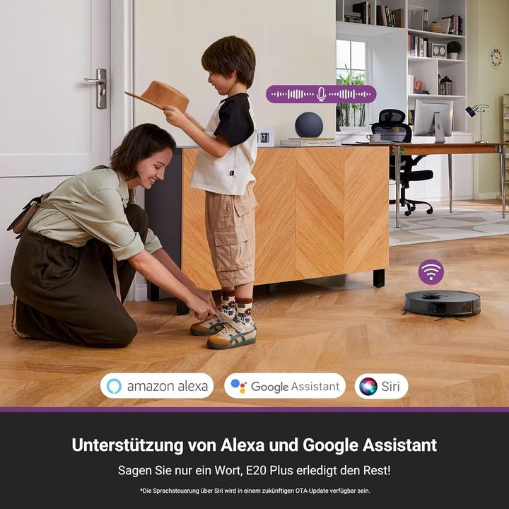 Produktbild Eureka E20 Plus (8000 Pa, Wischtuch)