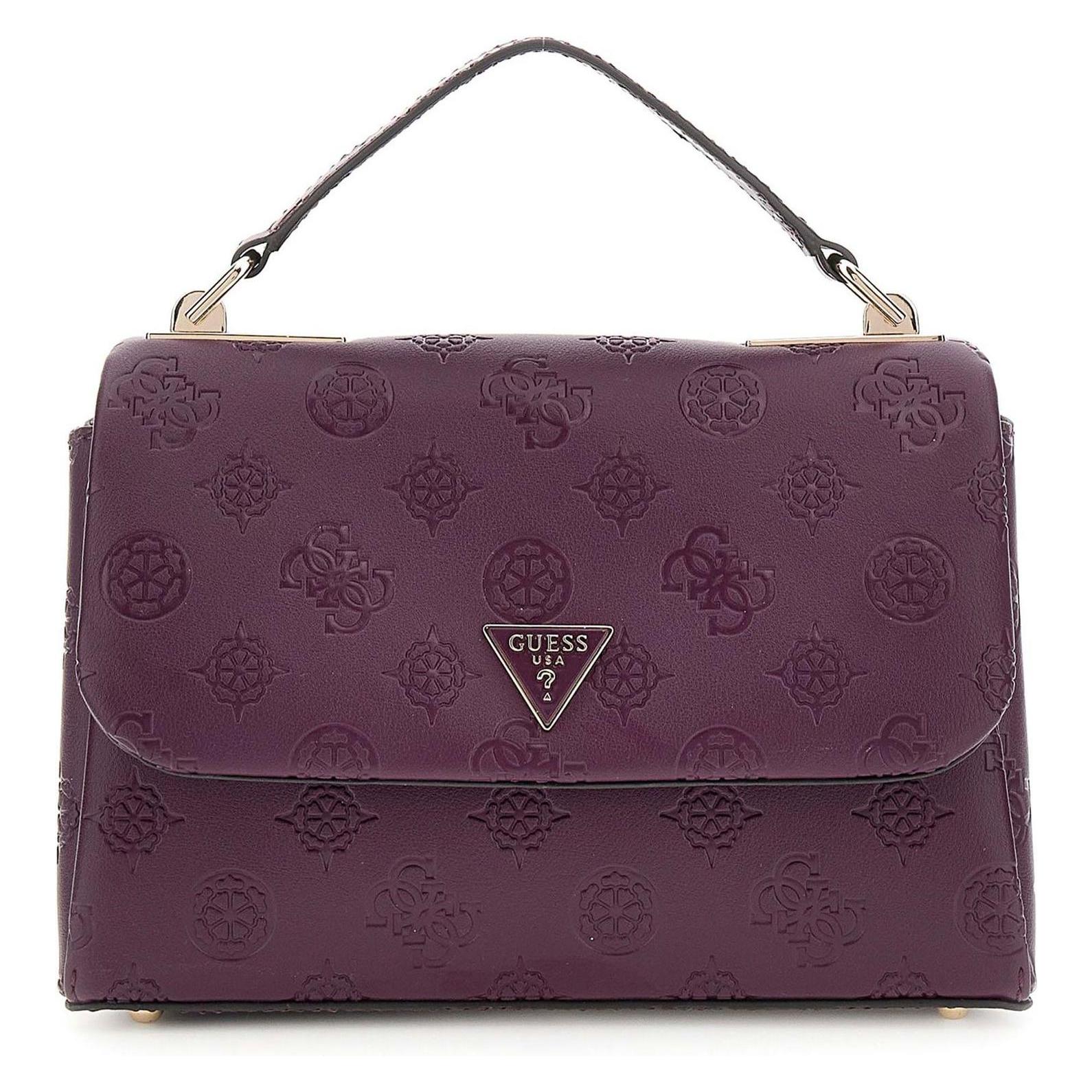 Guess, Damen, Handtasche, Tisha Top Handle Flap Bag