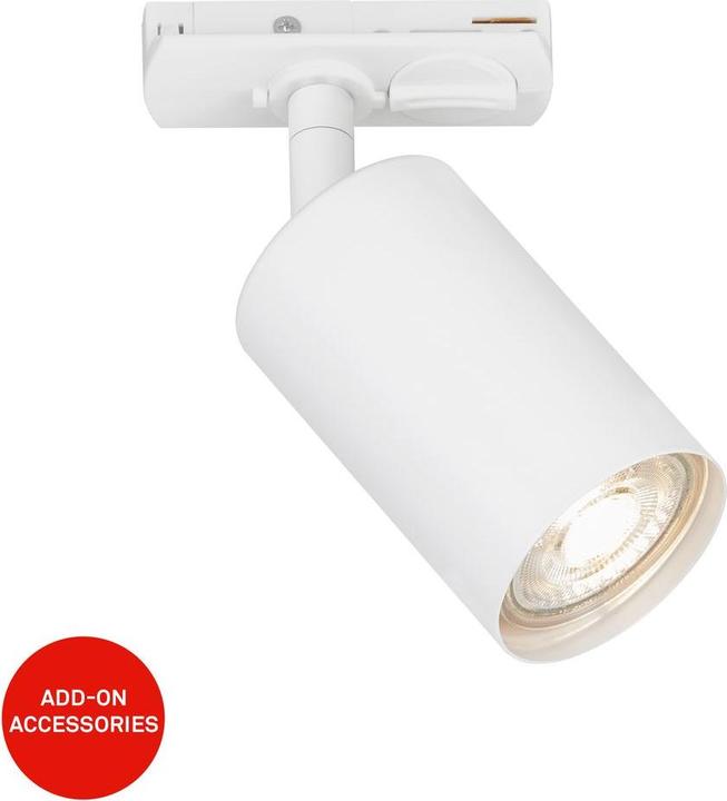 Image du produit Briloner HV-Stromschienensystem - LED Spot, Weiss, 1xGU10 exkl. Leuchtmittel