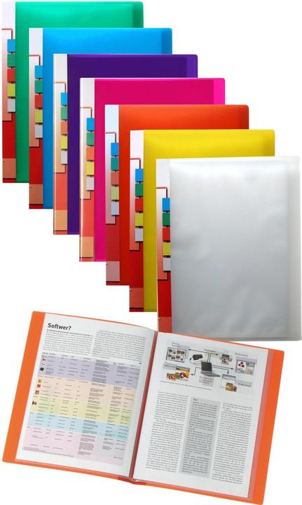 Produktbild Kolma Sichtbuch Easy A4 mit 20 Taschen gelb (A4, 1 x)