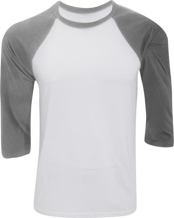Produktbild Bella Canvas Canvas Baseball TShirt 34Ärmel (M)