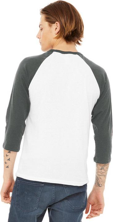 Produktbild Bella Canvas Canvas Baseball TShirt 34Ärmel (M)