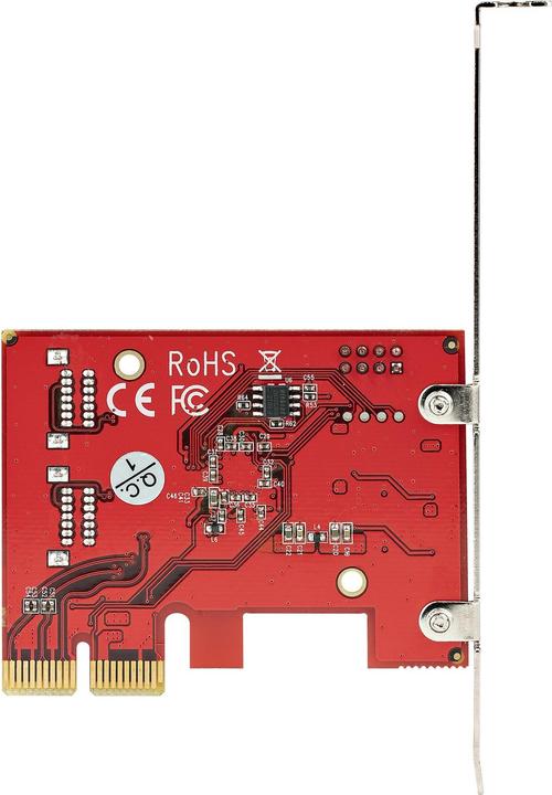 Image du produit StarTech com 4P6G-PCIE-SATA-CARD, PCIe, SATA, PCIe 3.0, Rouge, ASMedia - ASM1164, 6 Gbit/s
