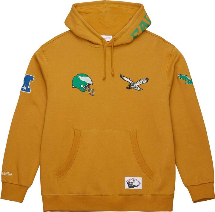 Produktbild Mitchell & Ness Fleece Hoody DUSTED Philadelphia Eagles - M (M)