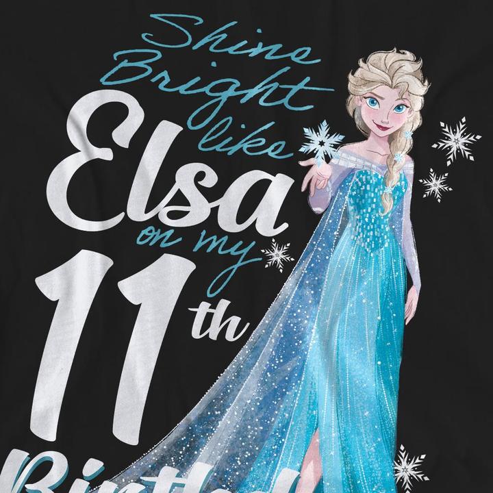 Produktbild Disney Frozen Bright Like Elsa TShirt 11. Geburtstag (M)