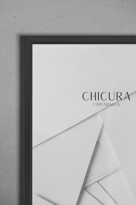Image du produit ChiCura Alu Frame E - A3 - Noir - Verre (A3)