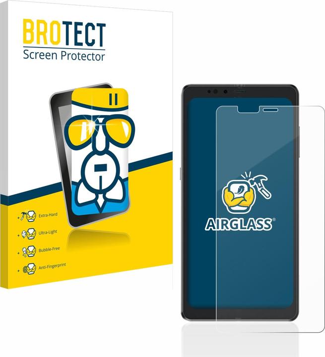 Produktbild BROTECT AirGlass Panzerglasfolie (1 Stück, Oppo A9)