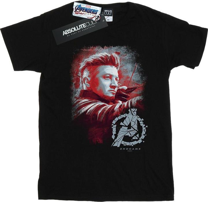 Produktbild Avengers Endgame Hawkeye Gebürstete Baumwolle Boyfriend TShirt (S)