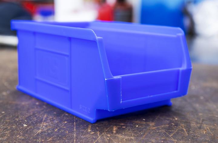 Produktbild RS PRO Stapelkästen blau 101x167x76mm