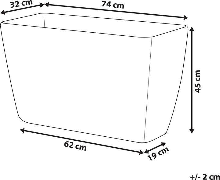 Produktbild Beliani Baris (52 x 74 x 45 cm)