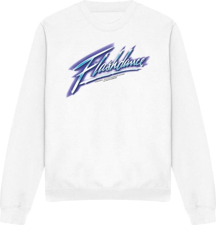 Actual product image Flashdance Unisex Adult Logo Sweatshirt (L)