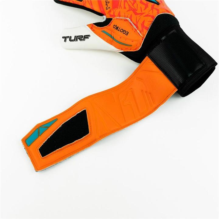 Actual product image Rinat Torwarthandschuhe Egotiko Vengador Turf Orange Erwachsene