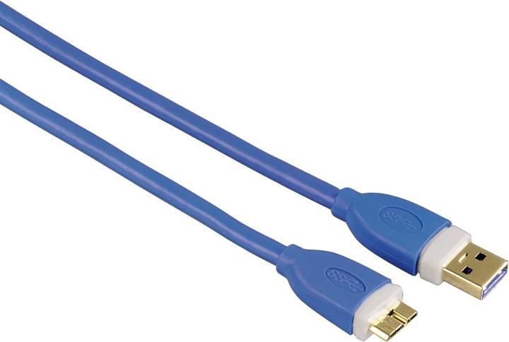 Image du produit Hama Câble micro-USB 3.0 double blindage (1.80 m, USB 3.0)