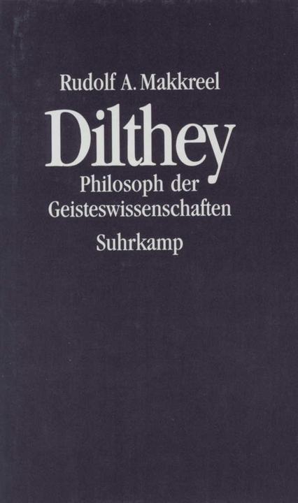 Produktbild Dilthey (Deutsch, Rudolf A. Makkreel, 1991)
