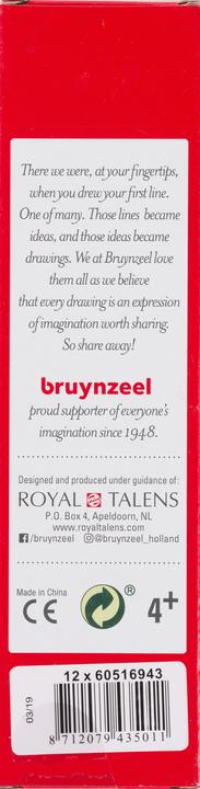 Produktbild Bruynzeel Schulfarbstift Super 3.3mm 60516943 braun