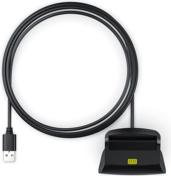 Produktbild CSL USB Speicherkartenleser, Chipkartenleser, SmartCard Reader, Cardreader, SIM Cards, SD, Micro SD (USB)
