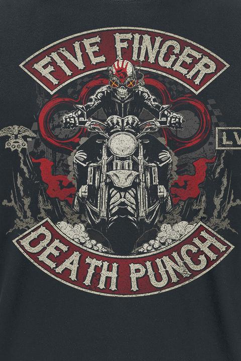 Produktbild Five Finger Death Punch Biker Skully (L)