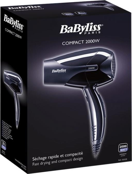 Produktbild BaByliss D212E Haartrockner Violett (2000 W)