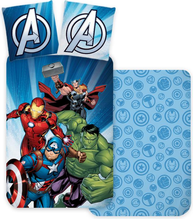Actual product image BrandMac Bed Linen - Junior Size 100x140 cm - Avengers (1000864) (100 x 140 cm)