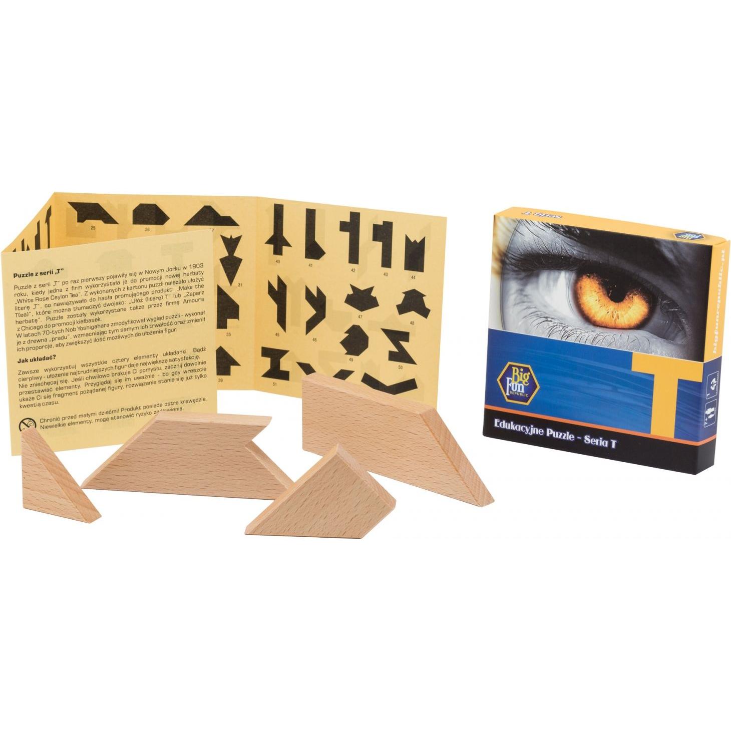 Republic Lernpuzzle - T-Serie (71 Teile)