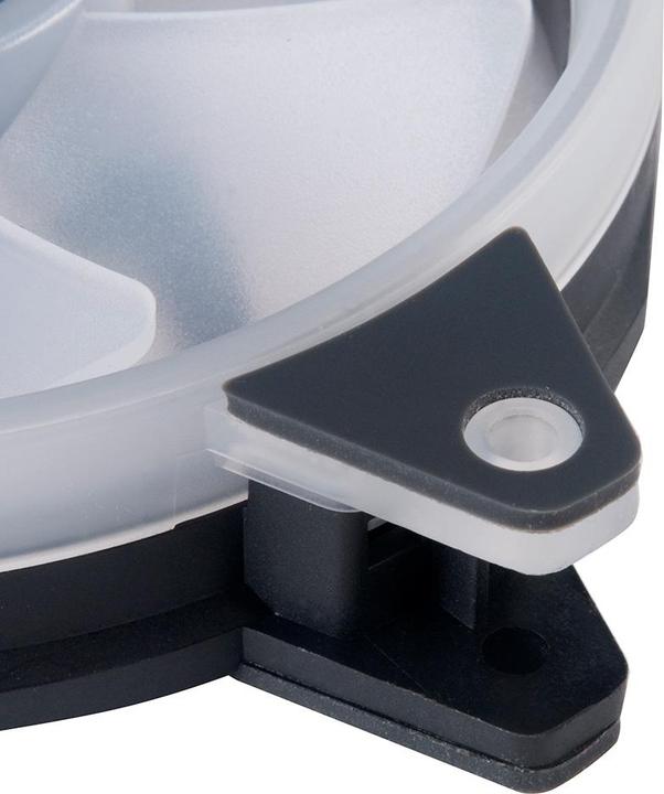 Actual product image Akasa Vegas AR7 ARGB Fan Triple Kit (120 mm, 3 x)
