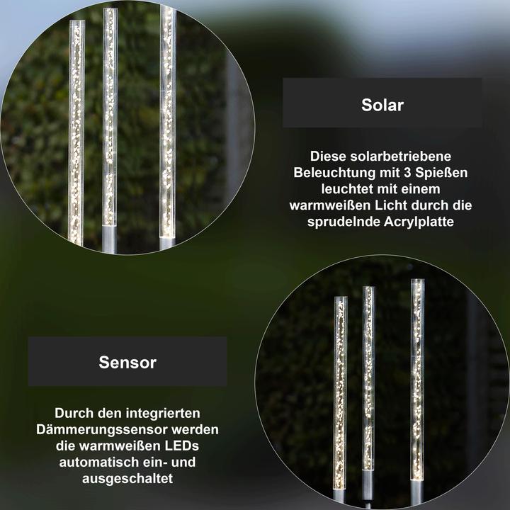 Produktbild Star Trading Solar Decoration Bubbly 3-pin (IP44)