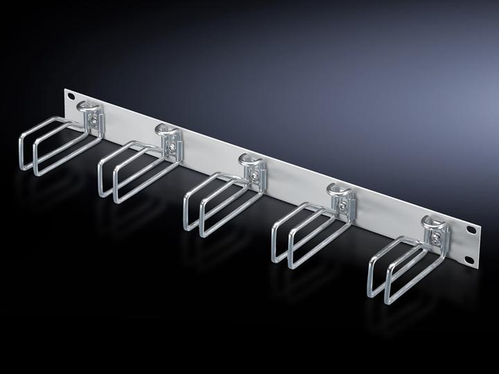 Produktbild Rittal 1U Cable Manage Panel with steel rings