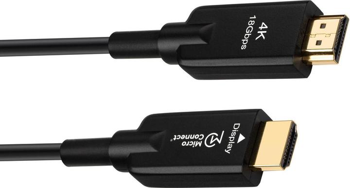 Actual product image MicroConnect Premium Optic HDMI Cable 50m (50 m, HDMI, 2.0)
