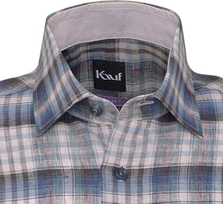 Immagine prodotto Kauf "Bari Kent Kurzarm regular fit mit Kontrast mit Leinen" (M)