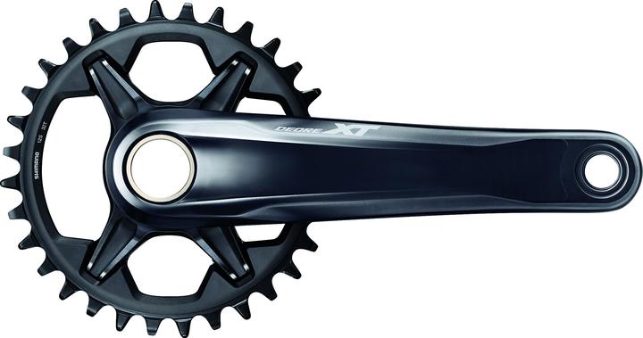 Shimano Ensemble de pignons XT FC-M8130 165 mm sans plateau CL : 56.5 mm (165 mm)