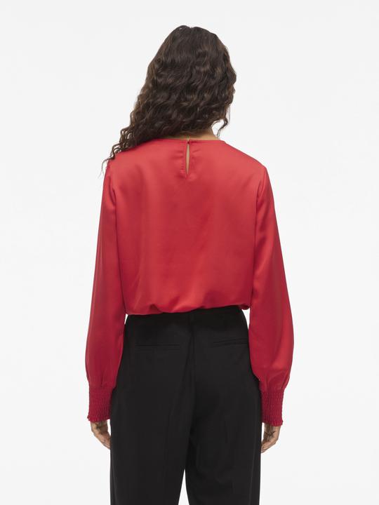 Actual product image Vila VIELLETTE Rundhals Oberteil mit langen Ärmeln (40)