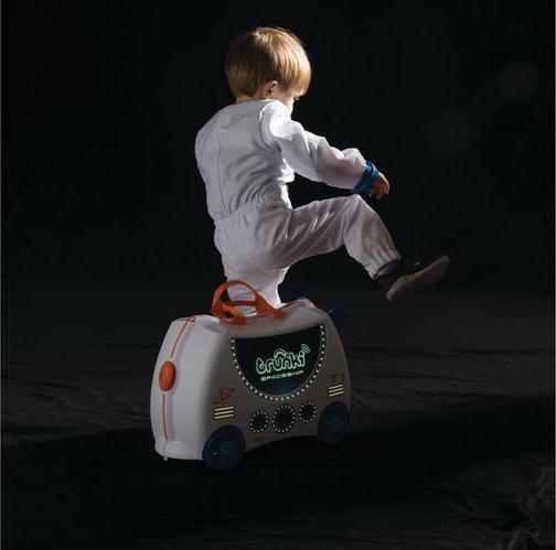 Actual product image Trunki Kids suitcase Skye the spaceship (18 l, Hand luggage (up to 50 litres))