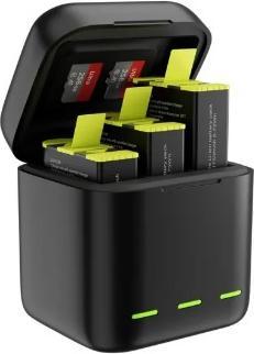 Actual product image Telesin Battery Charger & Storage Box