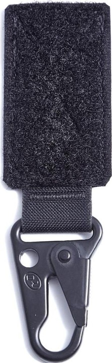 Terra B Key Holder Klett - Black (CORDURA 500 den Laminat, Clash Hook (Stahl))