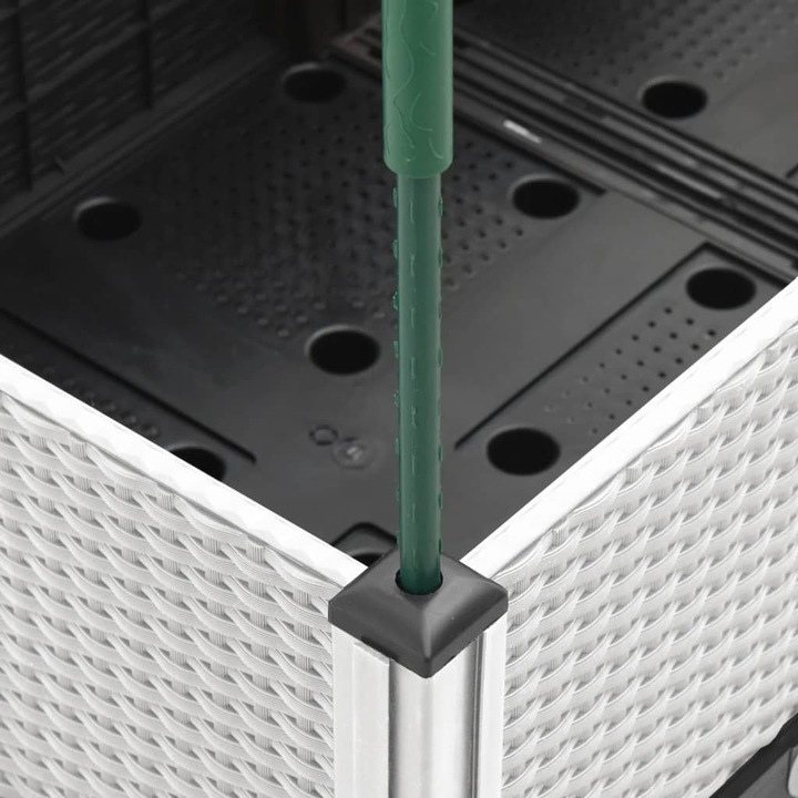 Actual product image VidaXL Planter with trellis PP